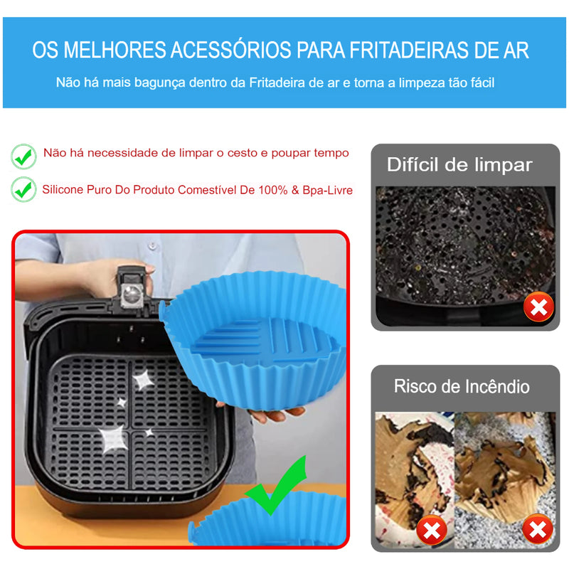 Forma de Silicone AirFryer